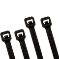 Safe Handler Bar Lock Tie Cable Ties, UV Resistant, 14”, Black (50-Pack) BLSH-BT14.5BK-50K